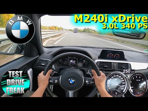 Thumbnail for 2021 BMW M240i xDrive Convertible 340 PS TOP SPEED AUTOBAHN DRIVE POV by Convertible