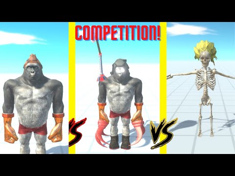WOLVERILLA COMPETITION! - ANIMAL REVOLT BATTLE SIMULATOR