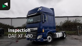 Cap tractor DAF XF 480 4X2 SSC Retarder Standklima Alcoa's ACC LED | Imagine 4 - Autoline