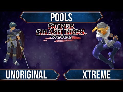 Unpunishable 3 - Xtreme (Sheik) vs Unoriginal (Marth) - Melee Pools