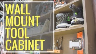 Wall Mounted Tool Cabinet