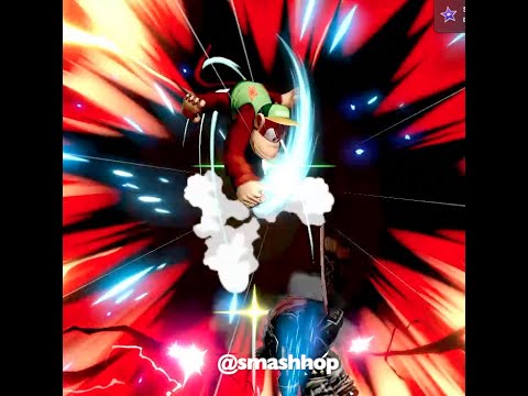 SmashHop - Diddy Kong Meteor Smash/Spike Montage 2.0 - JPream(Follow @smashhop on intagram)