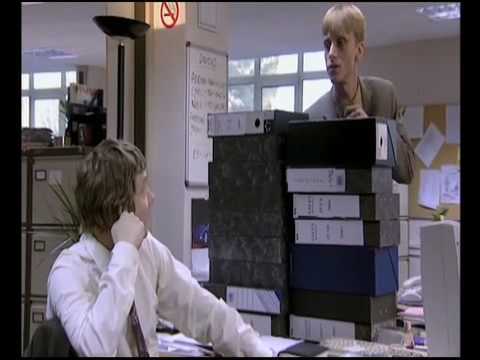tim & gareth fight - the office