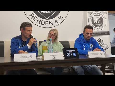 Pressekonferenz BSV SW Rehden vs 1. FC Phönix Lübeck (1:6) | 10.05.2023