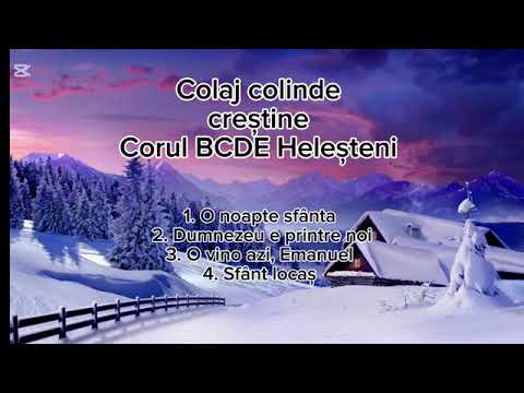 Colaj colinde crestine 2025 - Corul BCDE Heleșteni 