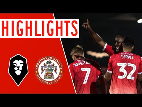 ⚽️ HIGHLIGHTS | Salford City 2-1 Accrington Stanley | Leasing.com Trophy semi-final