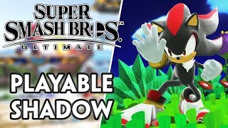 SHADOW PLAYABLE IN SUPER SMASH BROS. ULTIMATE??