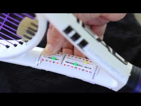 Tennis Racket Scorekeeper - Score At Hand