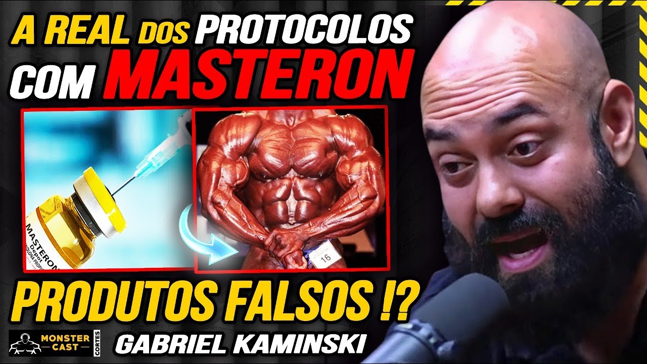 A REAL do MASTERON ! PROTOCOLOS e PRODUTOS FALSIFICADOS !? | GABRIEL KAMINSKI