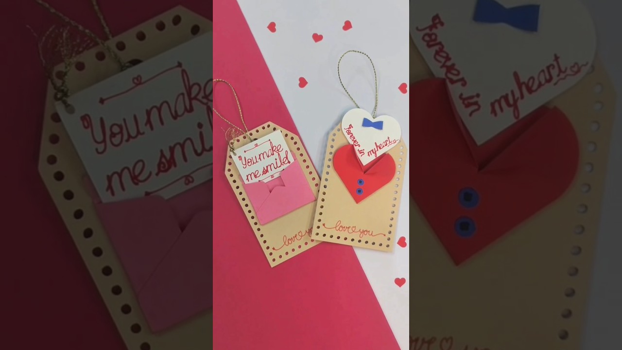 Make Valentine's Gift Tags with me! Follow me on Instagram unique_art_101_