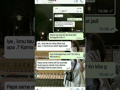 #pov my bodyguard is my soul mate.?? || #fakechat #whatsmock #masukberanda #xyzbca
