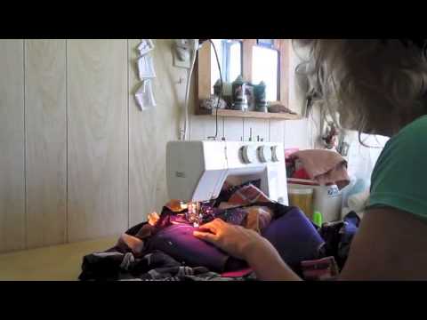 Sewing the Purple Turtle Adventures (with Gwen Stefani) for Slushbox!