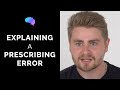 Explaining A Medication Error OSCE Guide Explaining A Mistake Communication UKMLA CPSA SCA