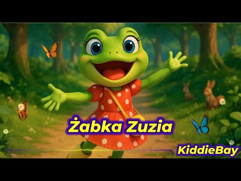 Żabka Zuzia 🐸 Wiosenna piosenka dla dzieci 🎶 Skacz i tańcz z nami! 🌸✨