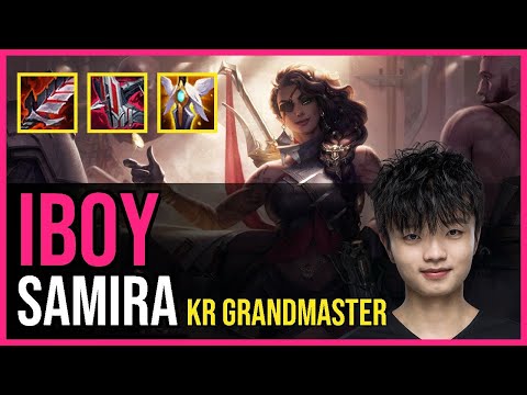 iBoy - SAMIRA vs. LUCIAN ADC | KR Grandmaster