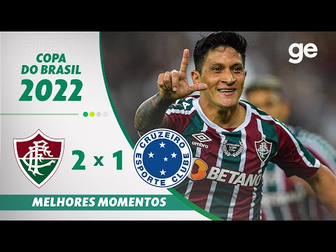 Gols e lances de Fluminense x Cruzeiro