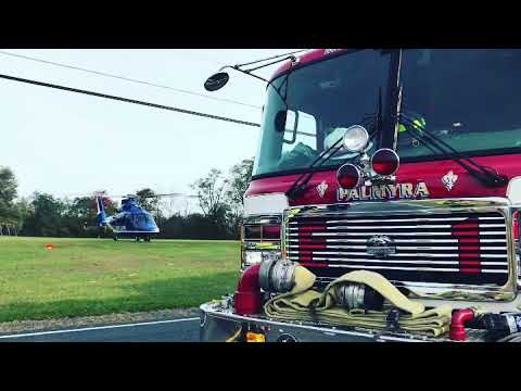 Life Lion Lifting from MVA with Palmyra Fire