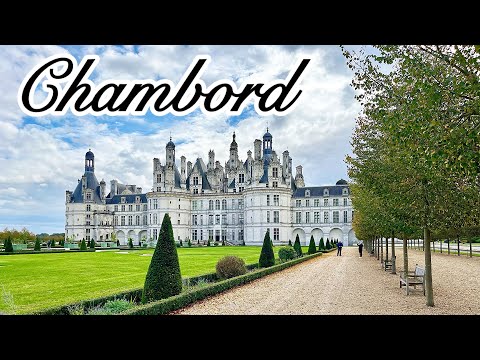 Château de Chambord, France 🇫🇷 Walking Tour (4K HD) Loire Valley October 8, 2024 Castle Tour