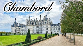 Château de Chambord, France 🇫🇷 Walking Tour (4K HD) Loire Valley October 8, 2024 Castle Tour