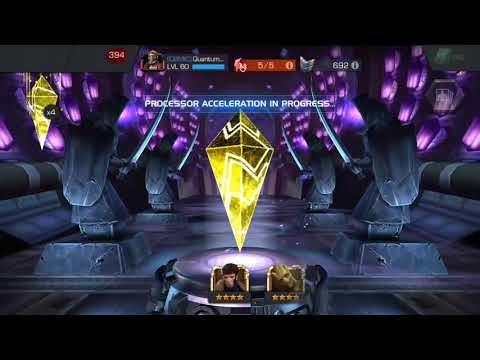 5 x Branded crystal opening