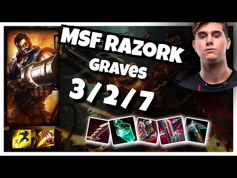 Graves vs Karthus MSF Razork JUNGLE (3/2/7) - v11.1