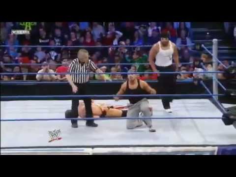 Ted DiBiase Gets Injured - SmackDown 27.01.2012