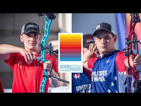 Denmark v USA – compound cadet men team gold | World Archery Youth Championships 2019