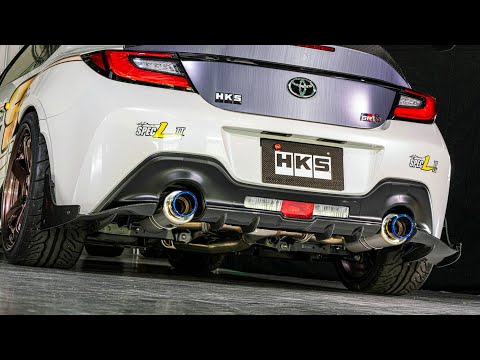 Toyota GR 86 Concept by HKS with a Supercharger and other performance parts
