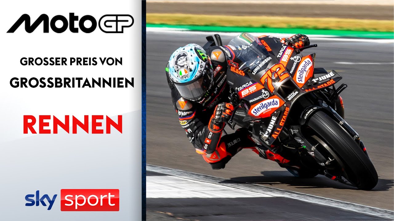 Vogelwilder Start, Stürze & Technikprobleme | MotoGP Rennen - Highlights | 🇬🇧 Großbritannien GP