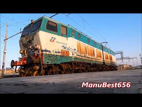 LA FINE DI UN'ERA, I LOCOMOTORI ELETTRICI FS E.656 / E.655 VANNO IN PENSIONE [ PARTE 1 ]