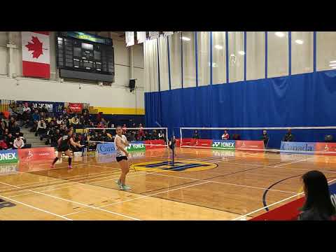 Part 8- Badminton- Yonex Ontario Elite 2019- Toronto Open (Limited Resource of Unplanned Recording)