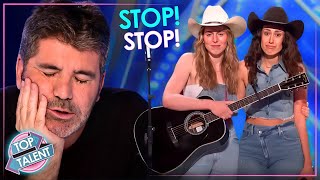 Simon STOPS Contestants Mid-Performance! What Happens Next?