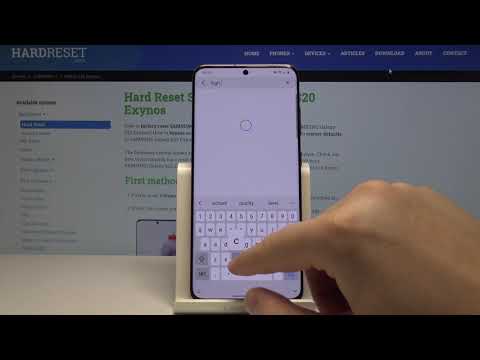 How to Enable High Contrast Text in SAMSUNG Galaxy S20 – Customize Display