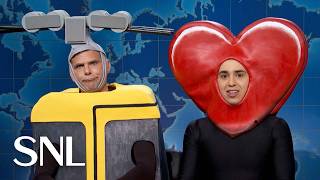 Weekend Update: Red Heart and Aerial Tramway Emojis on Apple's New Emojis Release - SNL