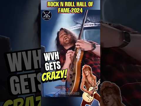 ‼️Wolfgang Van Halen SLAYS Crazy Train guitar solo at 2024 Rock N Roll Hall of Fame Ceremony! 🙌🎸🔥