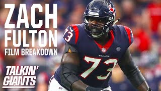 Giants Guard Zach Fulton Film Breakdown