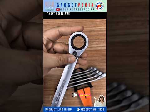 "Next-Level Wrenches!🔥 DUO GEARplus Ratchet Spanner Set in Action!" #shorts #youtubeshorts #ytshorts