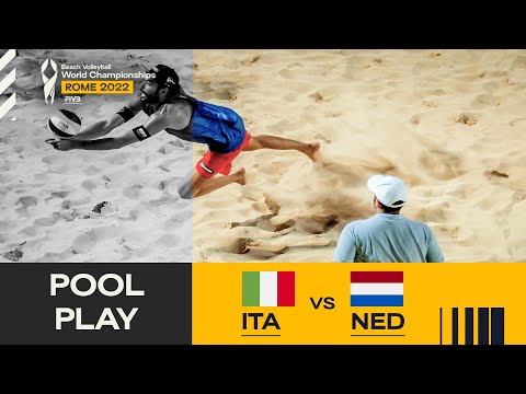 Lupo/Ranghieri 🇮🇹 vs. Varenhorst/van de Velde 🇳🇱 - Pool Play Highlights Rome 2022 #BeachWorldChamps