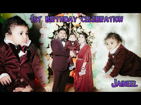 JAINEEL 1st BIRTHDAY HIGHLIGHT  || EDITING WALA ||