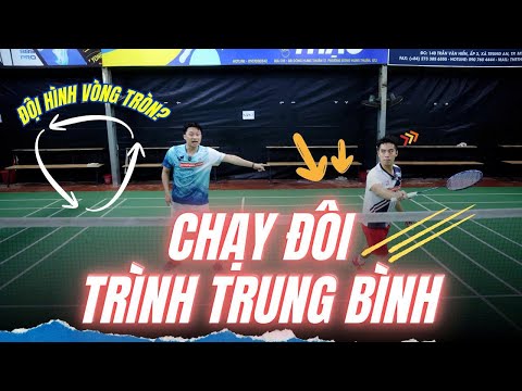 Cách Di Chuyển Trong Cầu Lông Đôi : Phối Hợp Hoàn Hảo Với Đội Hình Vòng Tròn