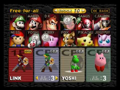 súper smash Bros 64