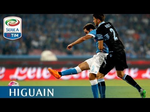Il Gol di Higuain (14') - Napoli - Lazio 5 - 0 - Giornata 4 - Serie A TIM 2015/16