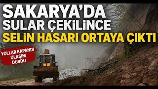 Sakaryada Sular Çekilince Selin Hasarı Ortaya Çıktı