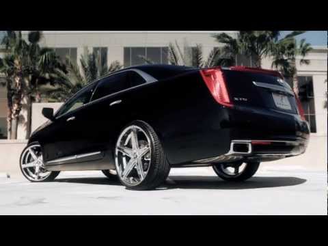 Cadillac XTS 20\" R-Four Lexani Black Series Wheels