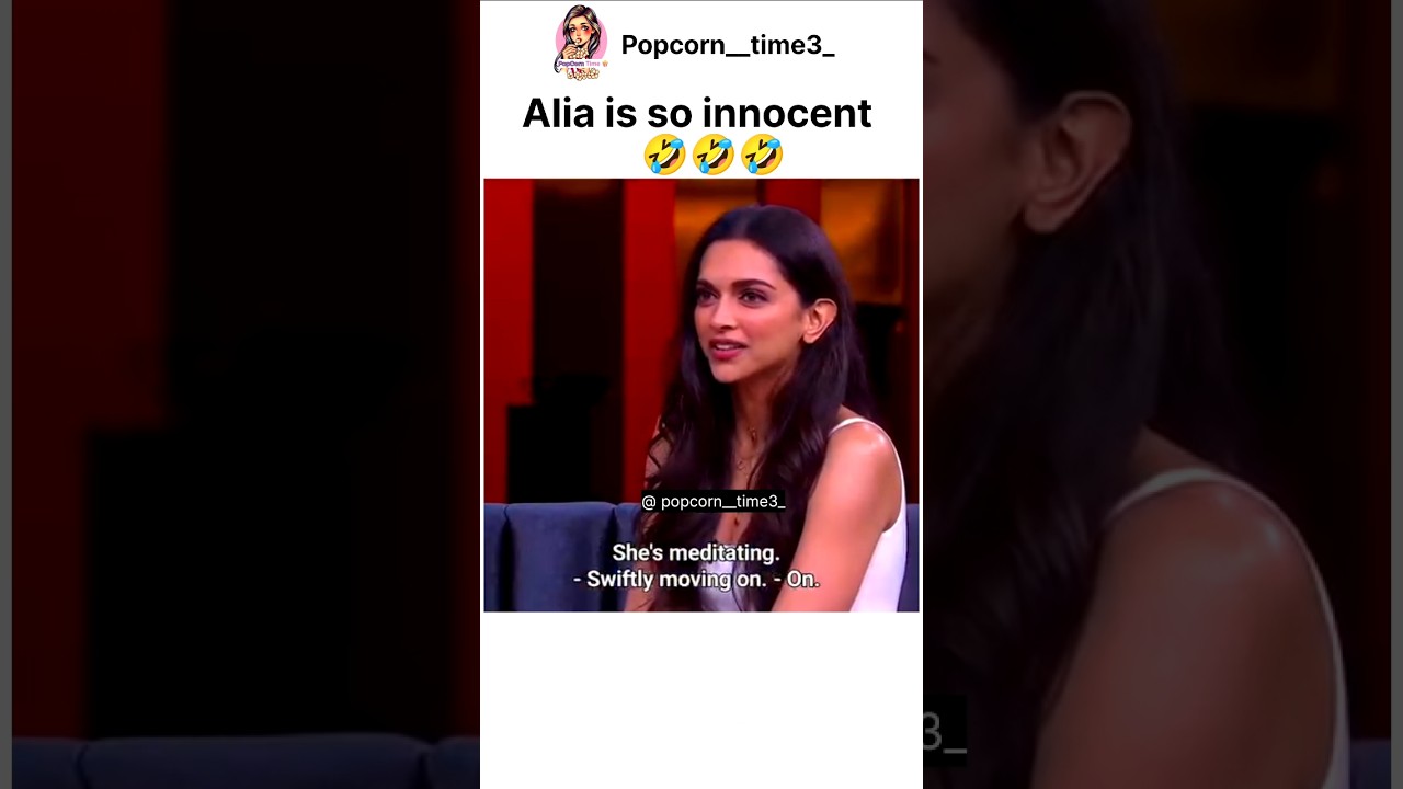 Deepika's dark humour 🤣💀 #aliabhatt #bollywood #koffeewithkaran #deepikapadukone