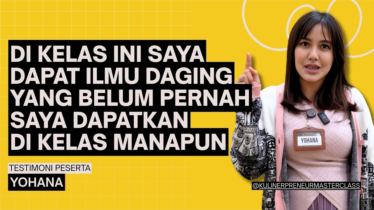 Ilmu Daging yang Belum Pernah Didapat di Kelas Manapun
