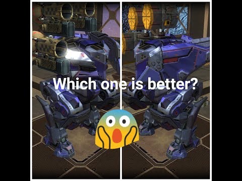 War robots | Bulgasari (Tarans) or Bulgasari (Orkans) which one is better?
