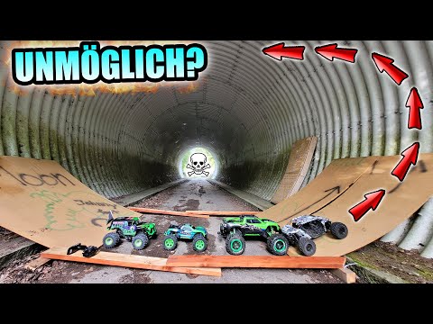 Welches FAHRZEUG SCHAFFT den SALTO im TUNNEL? (unmöglich?)