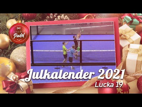 Julkalender 2021 #19 | Edin makes the Studio stop | Studio Padel