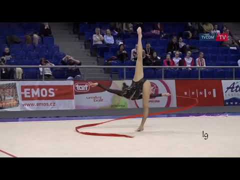 Yeva Meleshchuk Ribbon AA Grand Prix Brno 2020